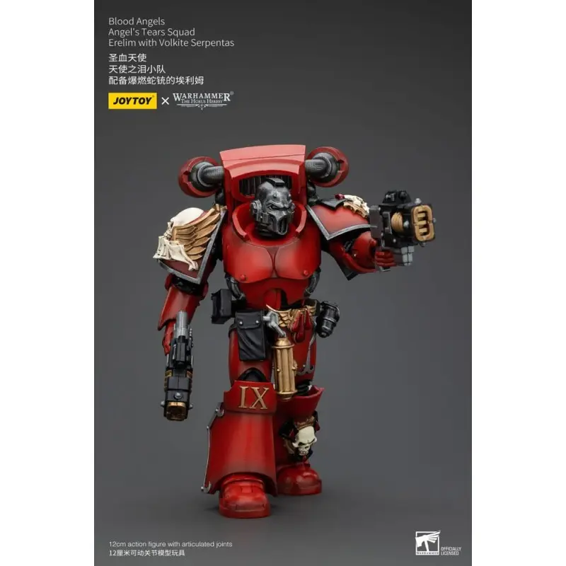 Warhammer The Horus Heresy figurine 1/18 Blood Angels Angel's Tears SquadErelim with Volkite Serpentas 12 cm | 6927054400348