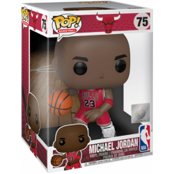 licence : NBA produit : NBA Super Sized Figurine Funko POP! Michael Jordan (Red Jersey) 25 cm marque : Funko
