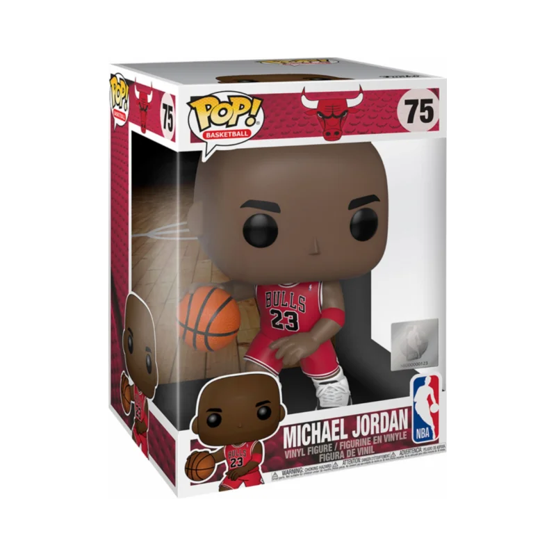 Licentie: NBA
Product: NBA Super Sized Beeldje Funko POP! Michael Jordan (Rode Trui) 25 cm
Merk: Funko