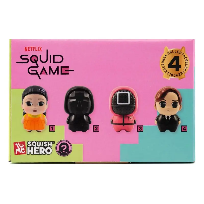 Squid Game présentoir figurines anti-stress Squish Hero 8 cm (12) | 4895217502166