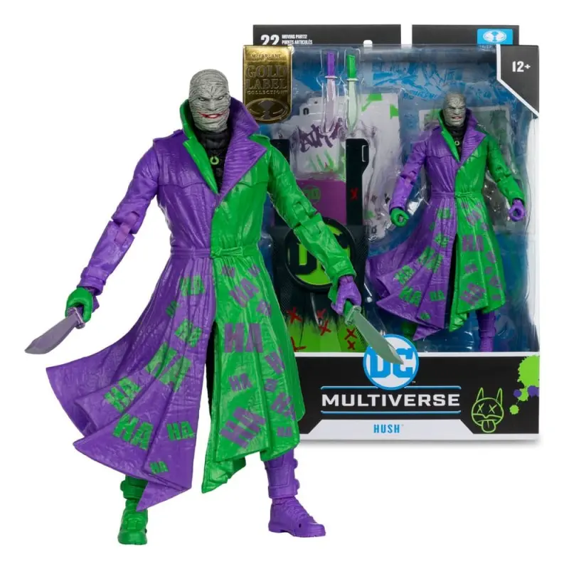 DC Multiverse figurine Hush (Batman: Hush) Jokerized (Gold Label) 18 cm | 0787926172171