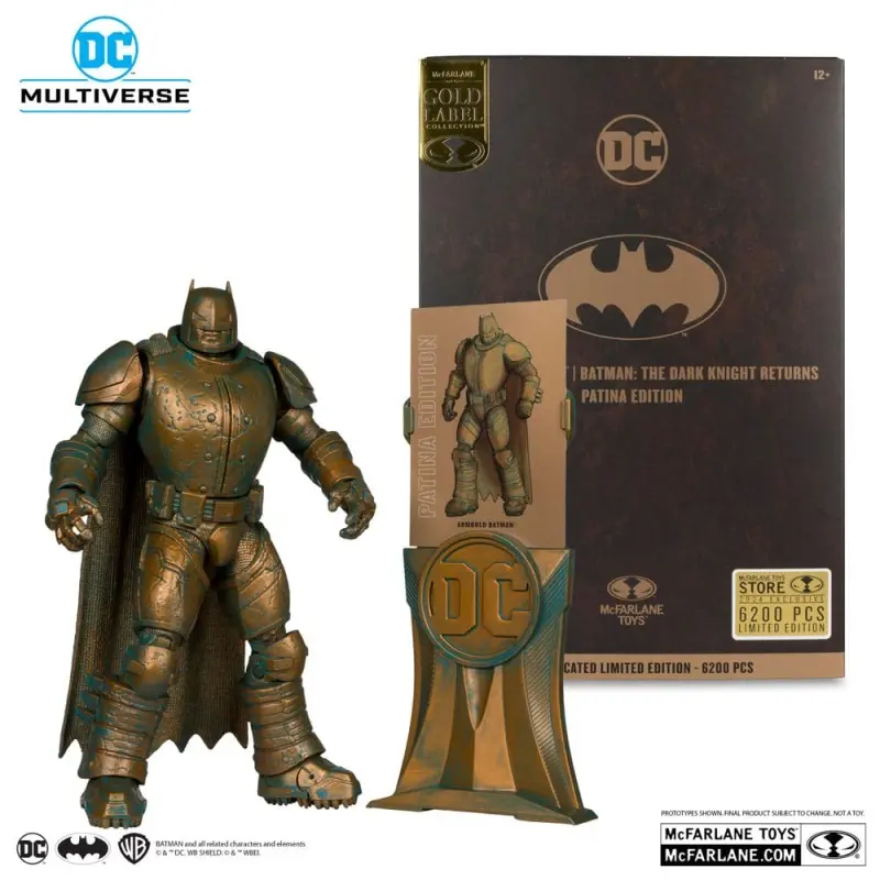 DC Multiverse figurine Armored Batman (Batman: The Dark Knight Returns) Patina Edition (Gold Label) 18 cm | 0787926172218