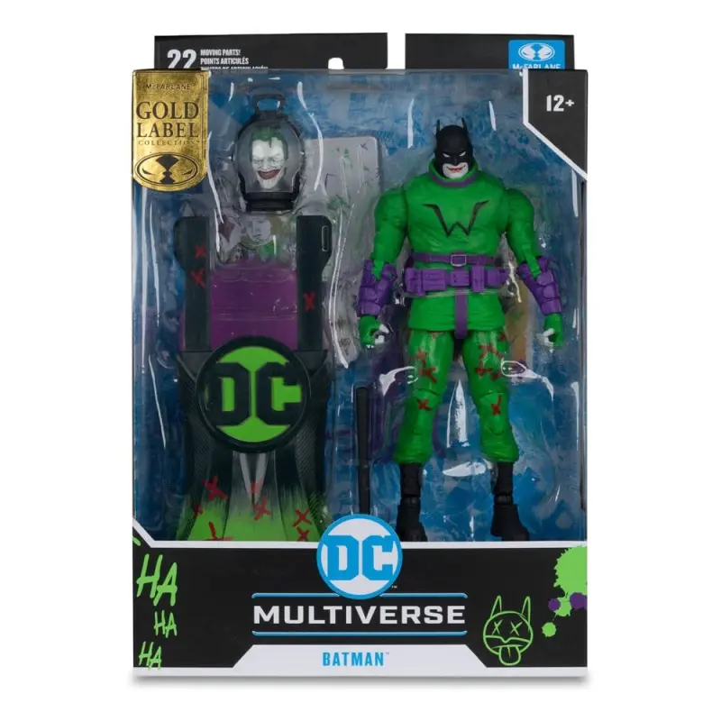 DC Multiverse figurine Batman (Batman: Last Knight on Earth) Jokerized (Gold Label) 18 cm | 0787926172249