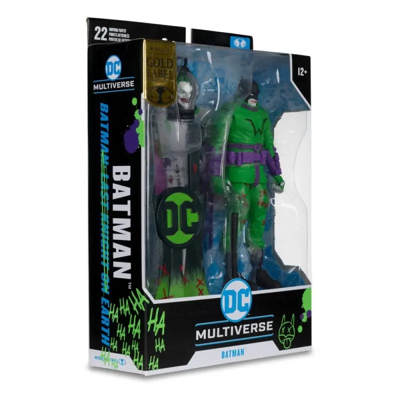 DC Multiverse figurine Batman (Batman: Last Knight on Earth) Jokerized (Gold Label) 18 cm | 0787926172249