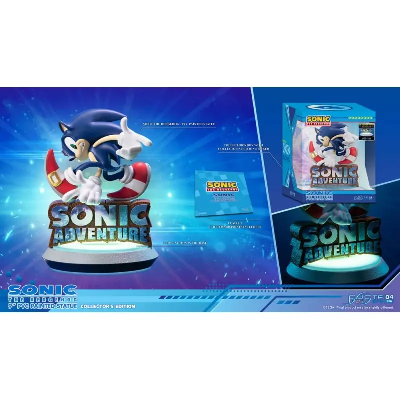 Sonic Adventure statuette PVC Sonic the Hedgehog Collector's Edition 23 cm | 5060316626900