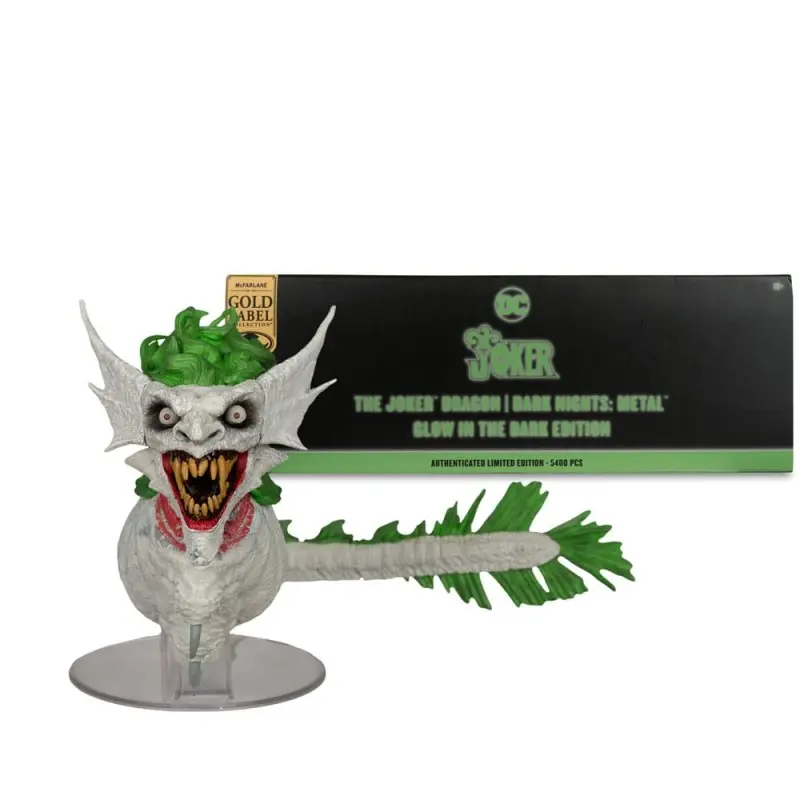 Dark Nights: Metal DC Multiverse figurine The Joker Dragon Glow in the Dark Edition (Gold Label) 25 cm | 0787926172270