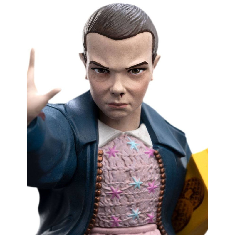 Licentie: Stranger Things
Product : Mini Epics - Eleven (Seizoen 1) beeldje - 14 cm
Merk: Weta Workshop