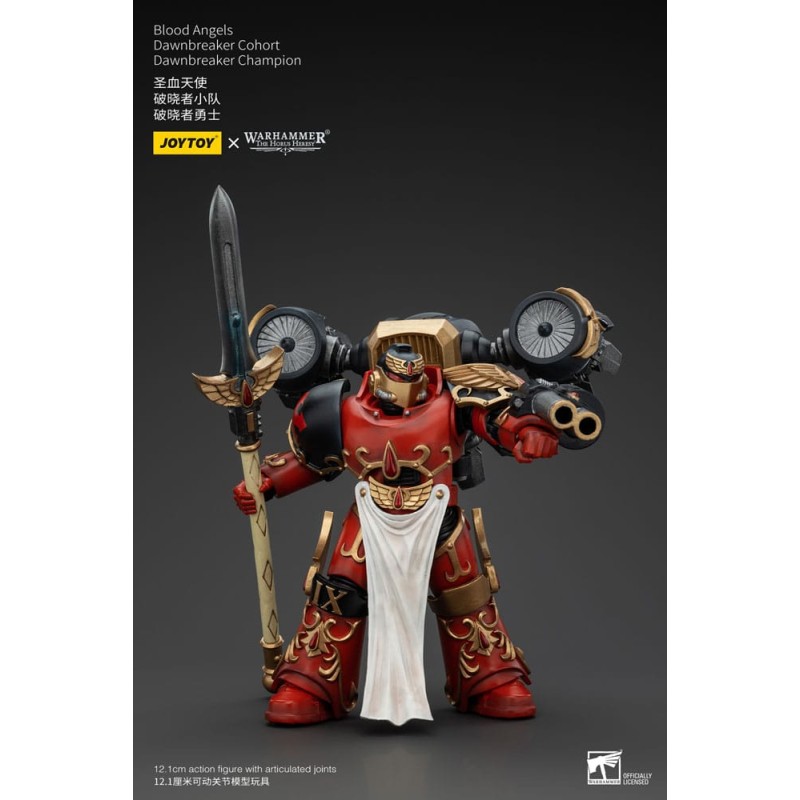 Warhammer The Horus Heresy figurine 1/18 Blood Angels Raldoron First Captain of the Blood Angels 13 cm        