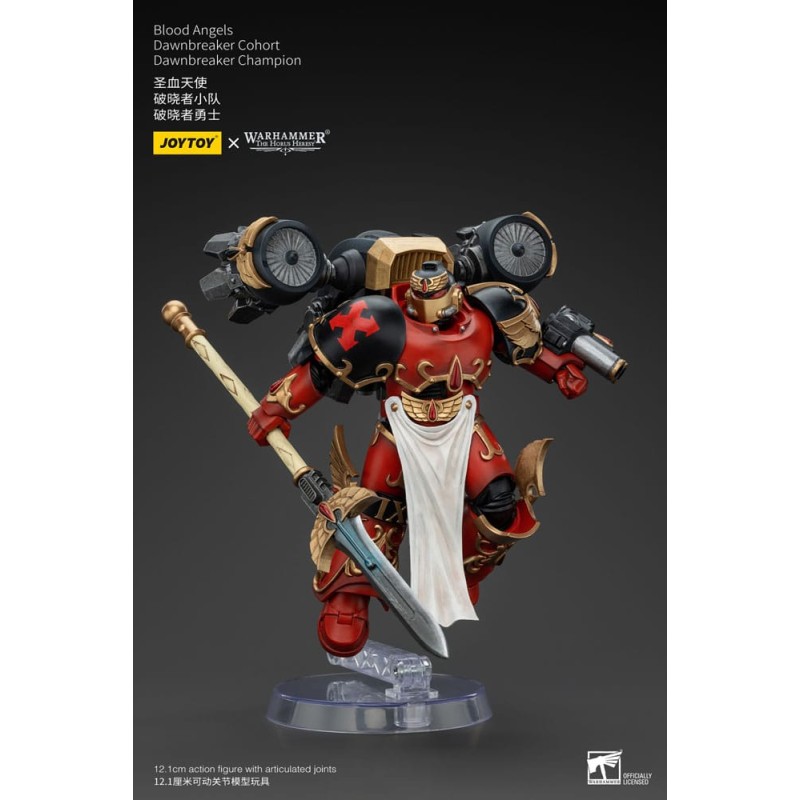 Warhammer The Horus Heresy figurine 1/18 Blood Angels Raldoron First Captain of the Blood Angels 13 cm        
