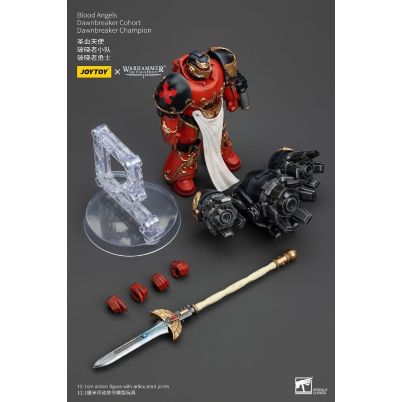 Warhammer The Horus Heresy figurine 1/18 Blood Angels Raldoron First Captain of the Blood Angels 13 cm        