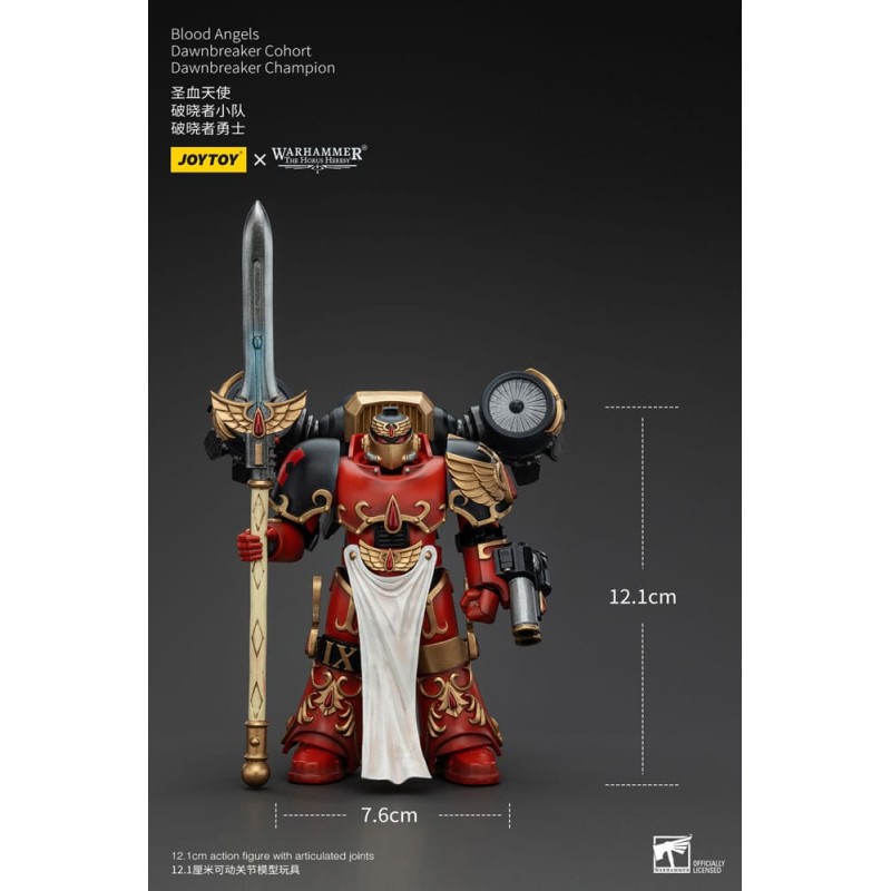 Warhammer The Horus Heresy figurine 1/18 Blood Angels Raldoron First Captain of the Blood Angels 13 cm        