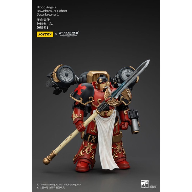 Warhammer The Horus Heresy figurine 1/18 Blood Angels Dawnbreaker Cohort Dawnbreaker 1 13 cm
