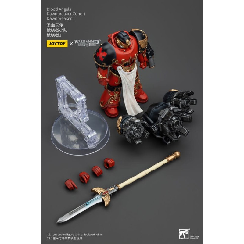 Warhammer The Horus Heresy figurine 1/18 Blood Angels Dawnbreaker Cohort Dawnbreaker 1 13 cm