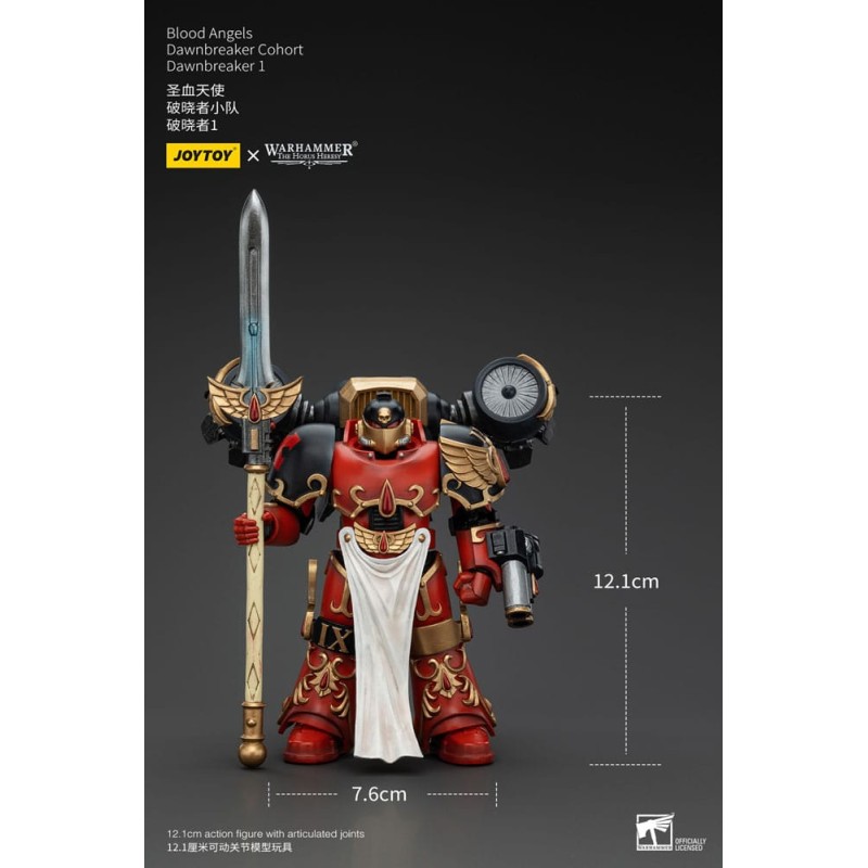 Warhammer The Horus Heresy figurine 1/18 Blood Angels Dawnbreaker Cohort Dawnbreaker 1 13 cm