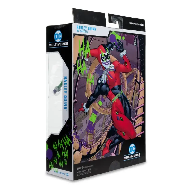 DC Multiverse figurine Harley Quinn (DC Classic) Jokerized (Gold Label) 18 cm | 0787926172379