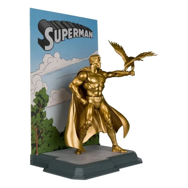 DC Multiverse figurine Superman (Centennial Park Tribute Statue) Gold Label 18 cm | 0787926172898