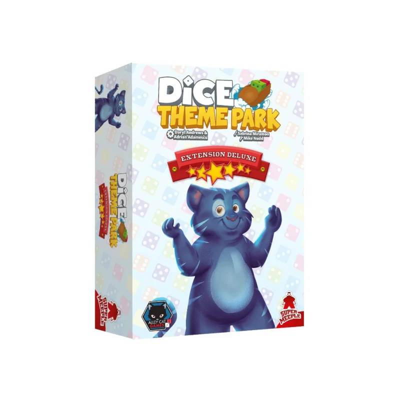 Spel: Dice Theme Park - Deluxe Expansion
Uitgever: Super Meeple
Engelse versie