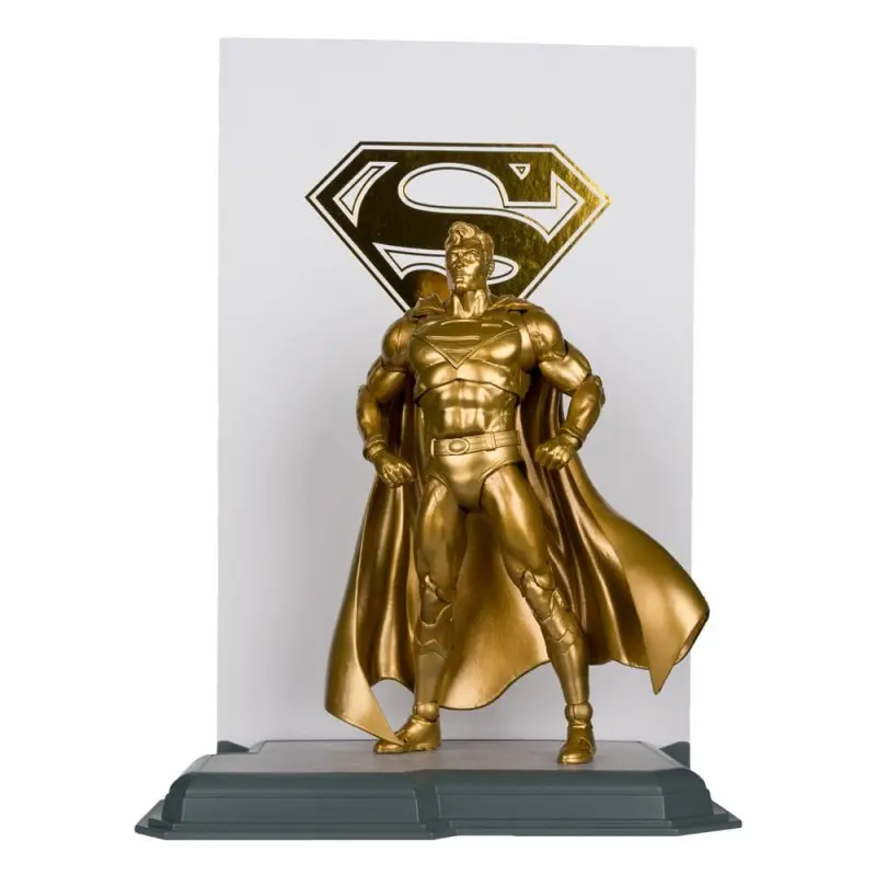 DC Multiverse figurine Superman (Centennial Park Tribute Statue) Gold Label 18 cm | 0787926172898