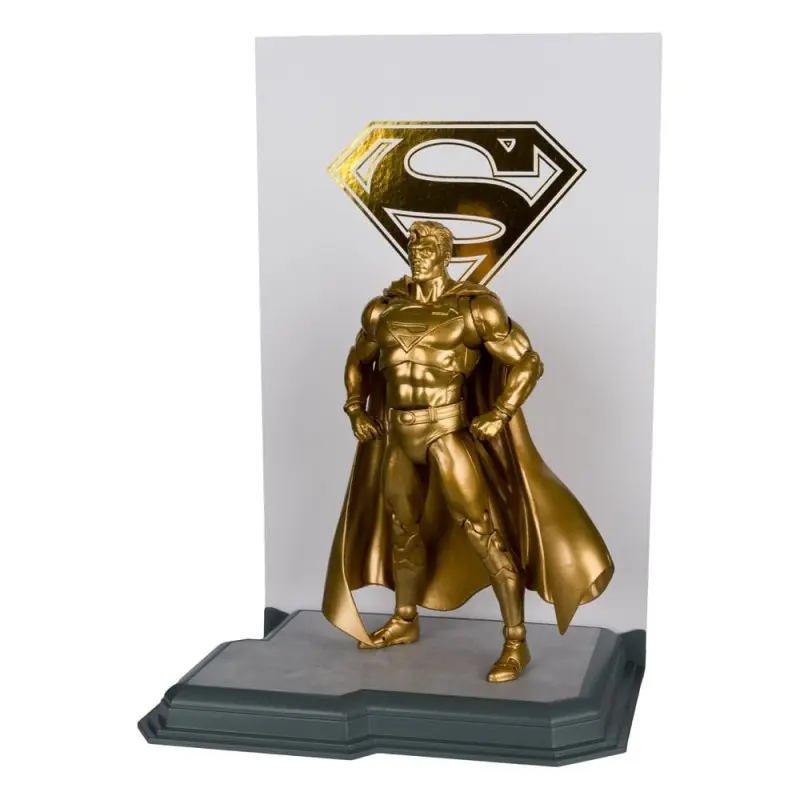 DC Multiverse figurine Superman (Centennial Park Tribute Statue) Gold Label 18 cm | 0787926172898