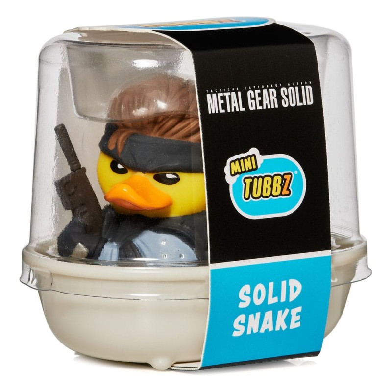 Metal Gear Solid  Tubbz Mini figurine PVC Solid Snake 5 cm  
