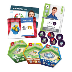 jeu : Dice Theme Park - Extension Deluxe
éditeur : Super Meeple
version française