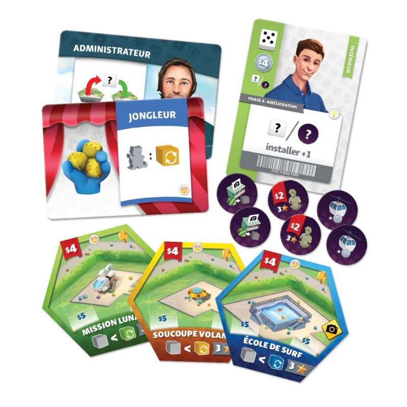 Spel: Dice Theme Park - Deluxe Expansion
Uitgever: Super Meeple
Engelse versie