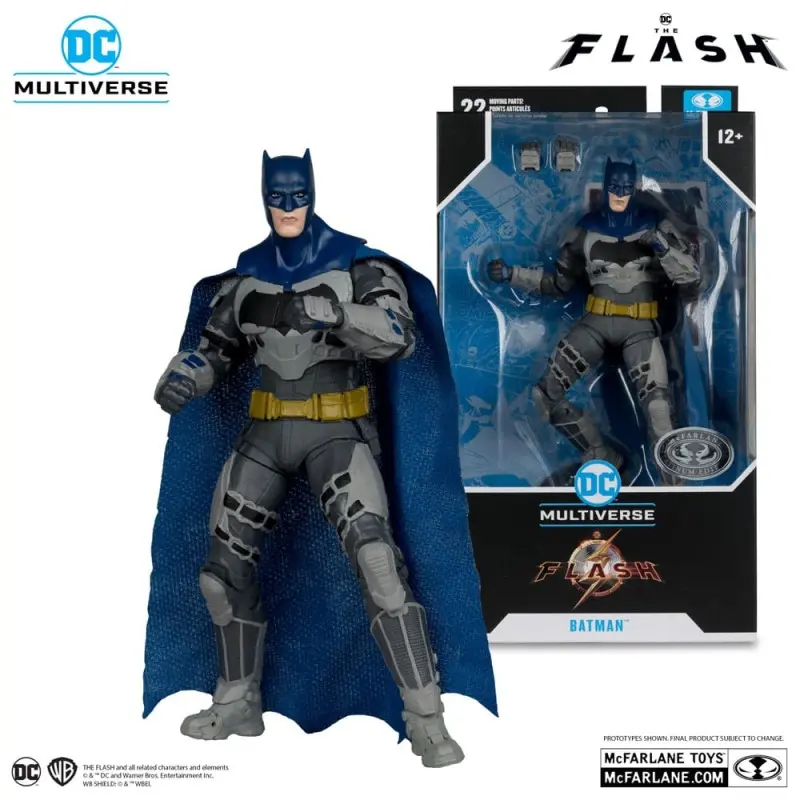 The Flash DC Multiverse figurine Batman (Platinum Edition) 18 cm | 0787926172928