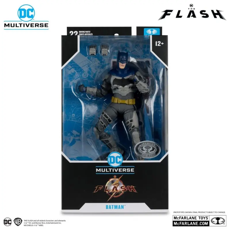 The Flash DC Multiverse figurine Batman (Platinum Edition) 18 cm | 0787926172928