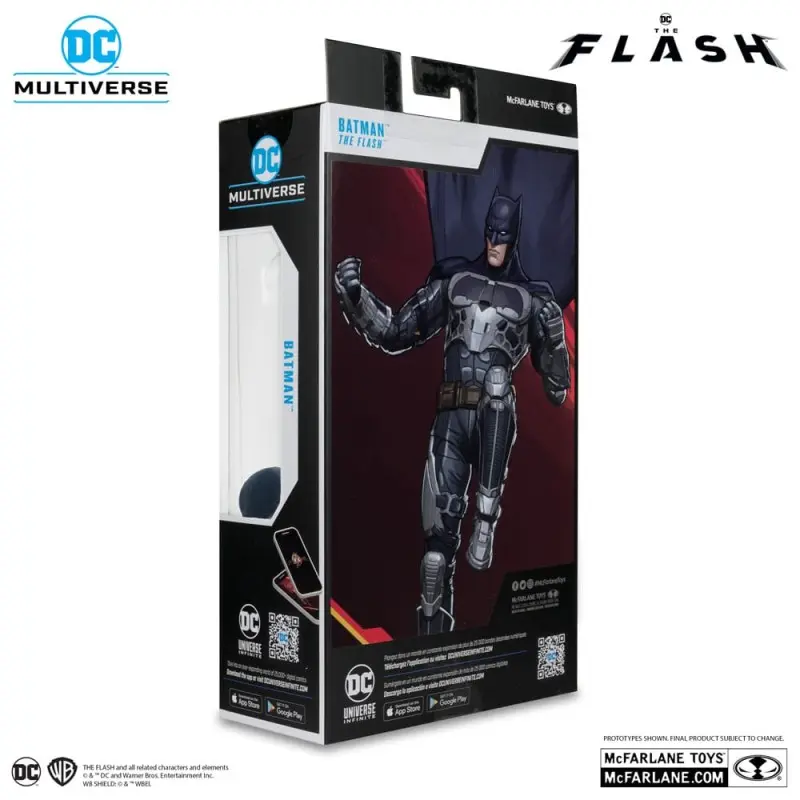 The Flash DC Multiverse figurine Batman (Platinum Edition) 18 cm | 0787926172928