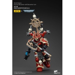 Warhammer 40k figurine 1/18 World Eaters Khorne Berzerker with Berzerker lcon 13 cm         | 6927054400546