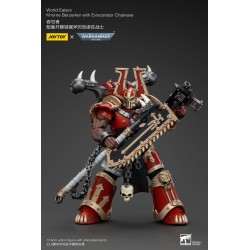 Warhammer 40k figurine 1/18 World Eaters Khorne Berzerker with Eviscerator Chainaxe 13 cm           | 6927054400553