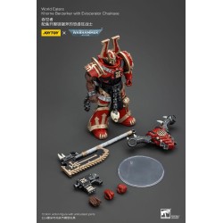 Warhammer 40k figurine 1/18 World Eaters Khorne Berzerker with Eviscerator Chainaxe 13 cm           | 6927054400553