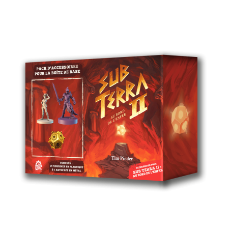 jeu : Sub Terra II - Pack de figurines : Jeu de base
éditeur : Nuts!
version française