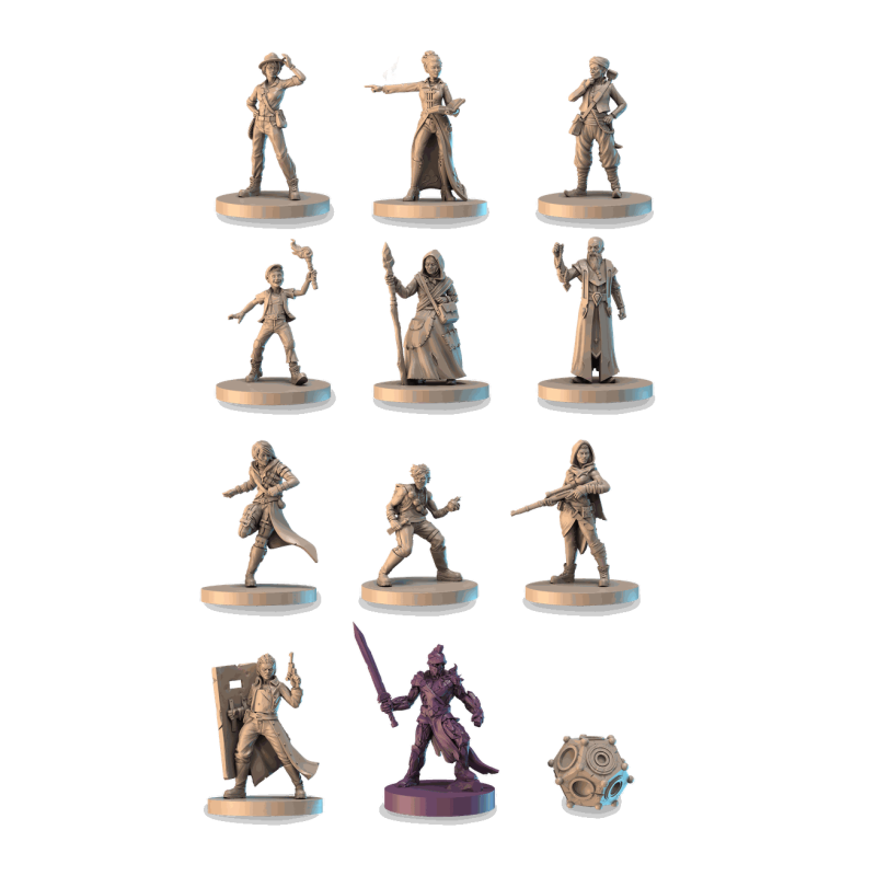 Game: Sub Terra II - Miniatures Pack: Base Game
Publisher: Nuts!
English Version