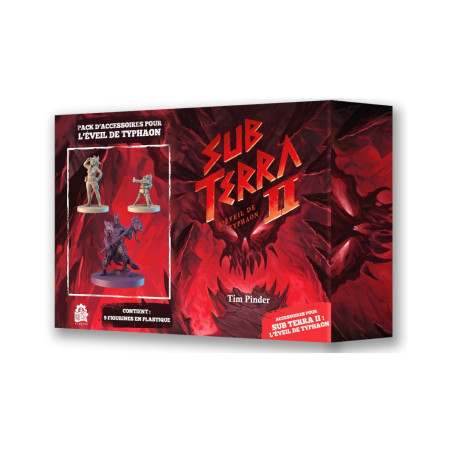 jeu : Sub Terra II - Pack de figurines : L’éveil de Typhaon
éditeur : Nuts!
version française