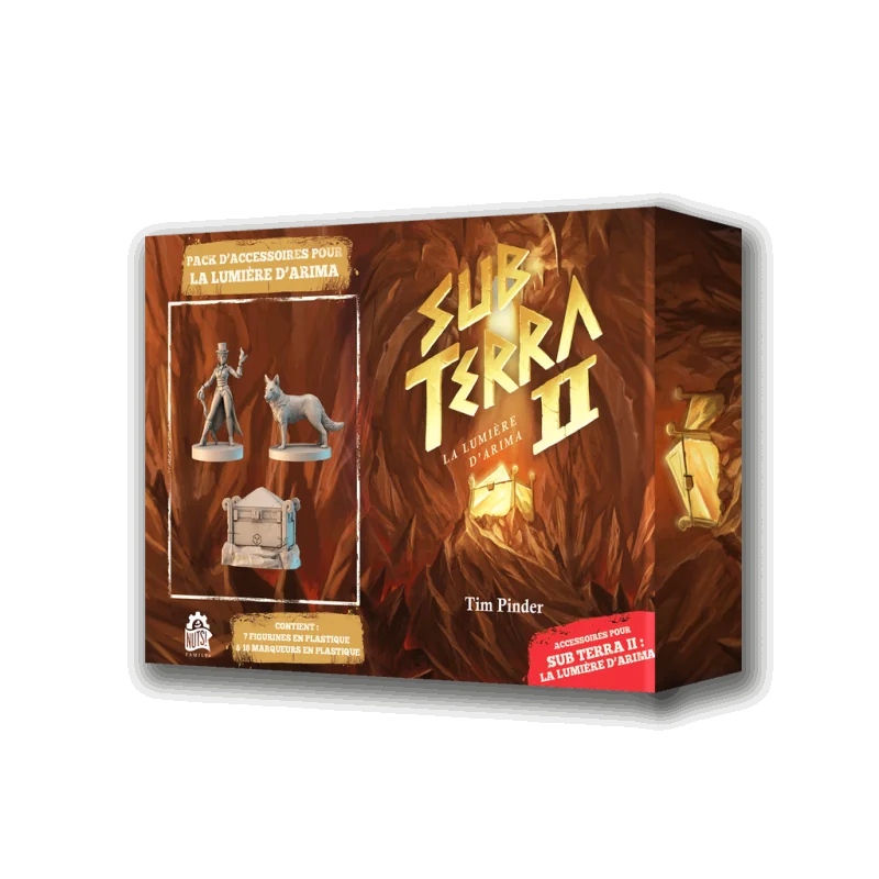 jeu : Sub Terra II - Pack de figurines : La lumière d’Arima
éditeur : Nuts!
version française