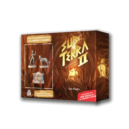 jeu : Sub Terra II - Pack de figurines : La lumière d’Arima
éditeur : Nuts!
version française