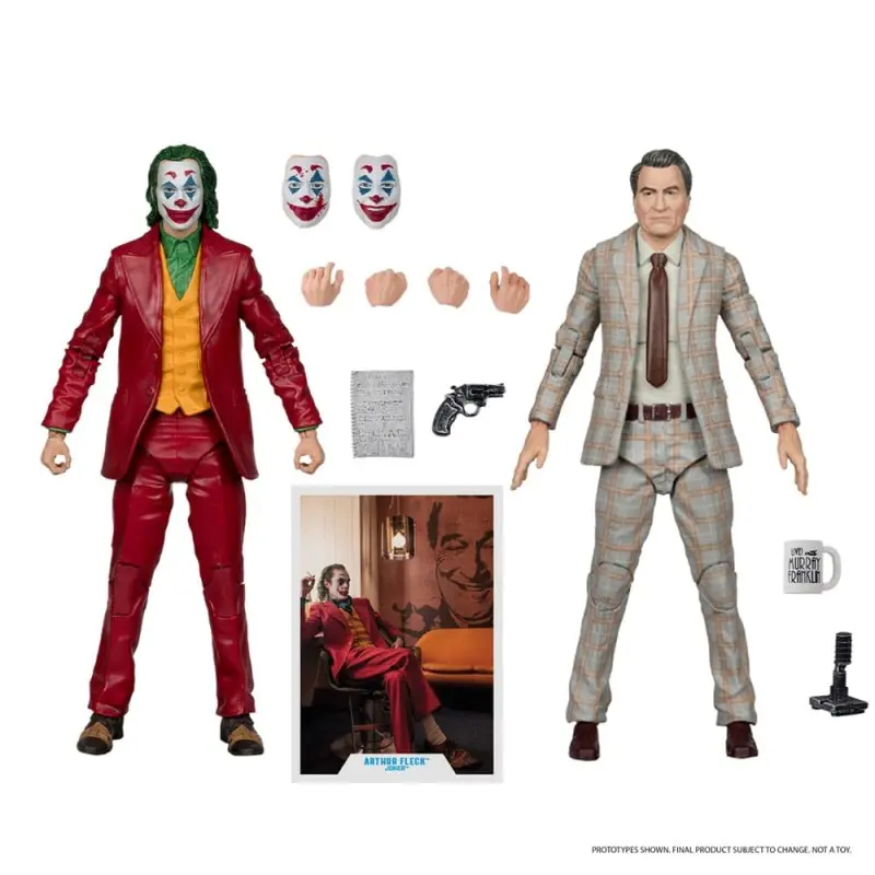 Joker DC Multiverse (Joker Movie) figurine Deluxe Colllector The Joker (Live with Murray Franklin) Limited Edition 18 cm | 0787926173338