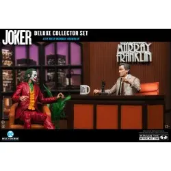 Joker DC Multiverse (Joker Movie) figurine Deluxe Colllector The Joker (Live with Murray Franklin) Limited Edition 18 cm | 0787926173338