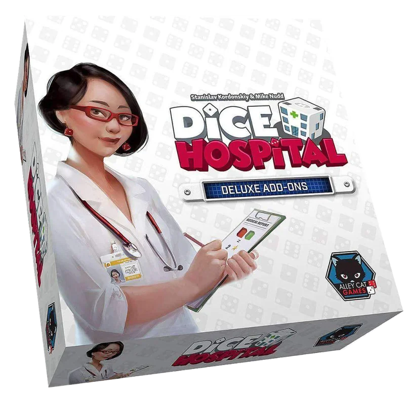 Game: Dice Hospital - Deluxe Expansion
Publisher: Super Meeple
English Version