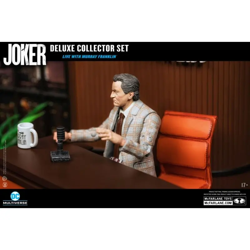 Joker DC Multiverse (Joker Movie) figurine Deluxe Colllector The Joker (Live with Murray Franklin) Limited Edition 18 cm | 0787926173338