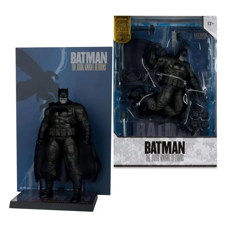 DC Multiverse McFarlane Cover Recreations figurine Batman (Batman: The Dark Knight Returns no.1) (Gold Label) 18 cm | 0787926173437