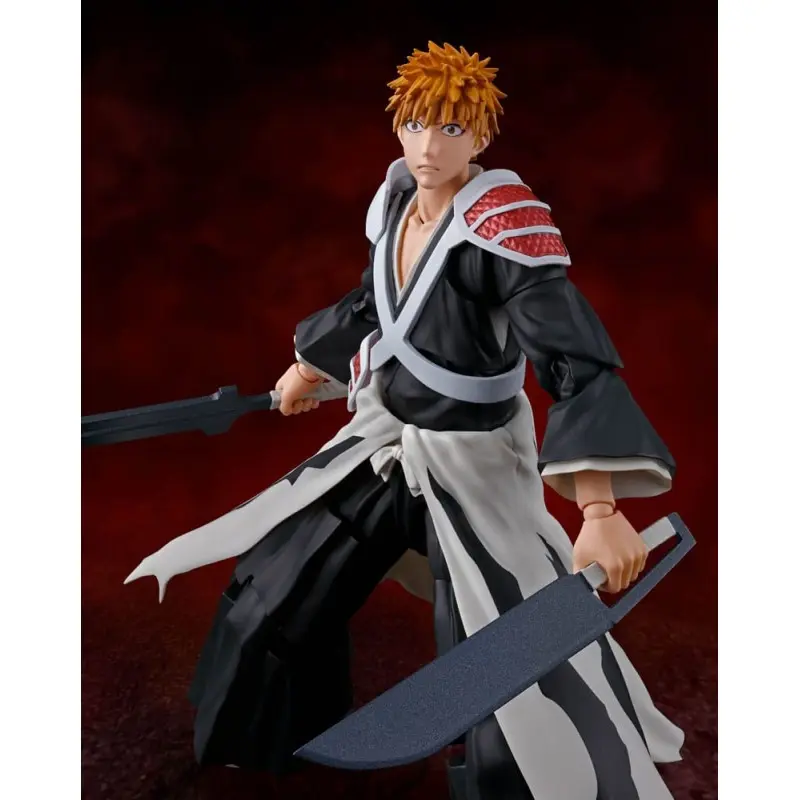 Bleach: Thousand-Year Blood War figurine S.H. Figuarts Ichigo Kurosaki Dual Zangetsu 16 cm    | 4573102668165