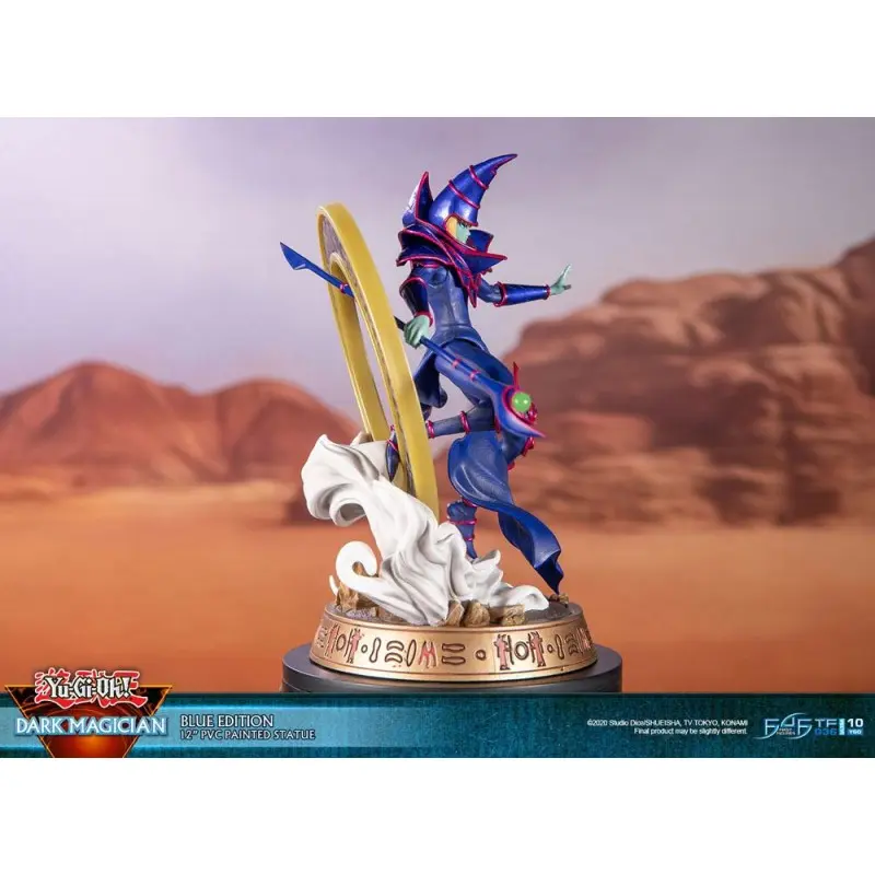 Yu-Gi-Oh! statuette PVC Dark Magician Blue Version 29 cm | 5060316623664