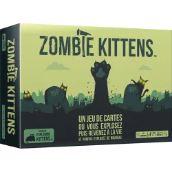 jeu : Zombie Kittens éditeur : Exploding Kittens version française