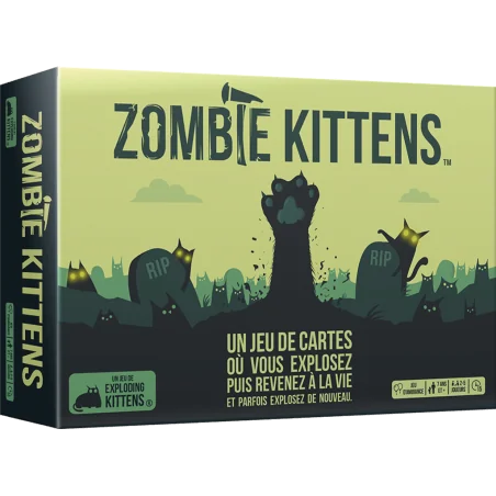 Spel: Zombie Kittens
Uitgever: Exploding Kittens
Engelse versie