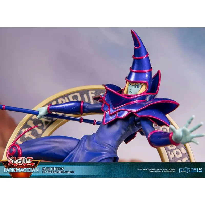 Yu-Gi-Oh! statuette PVC Dark Magician Blue Version 29 cm | 5060316623664