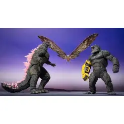 Godzilla x Kong: The New Empire Pack 2 figurines S.H. Monster Arts Suko & Mothra  | 4573102668677