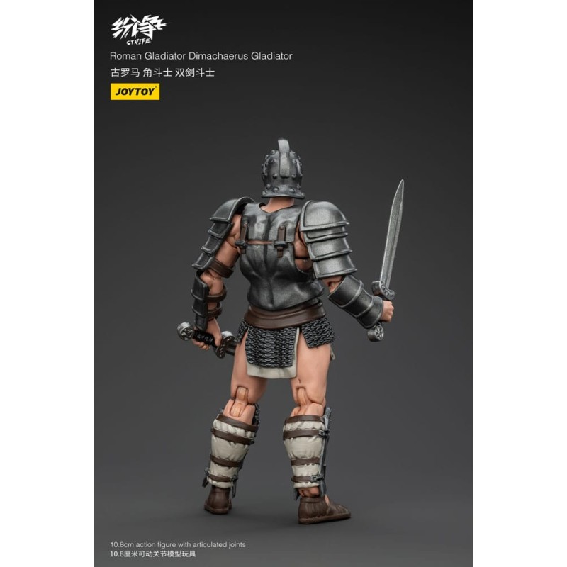 Strife figurine 1/18 Roman Gladiator Dimachaerus Gladiator 11 cm