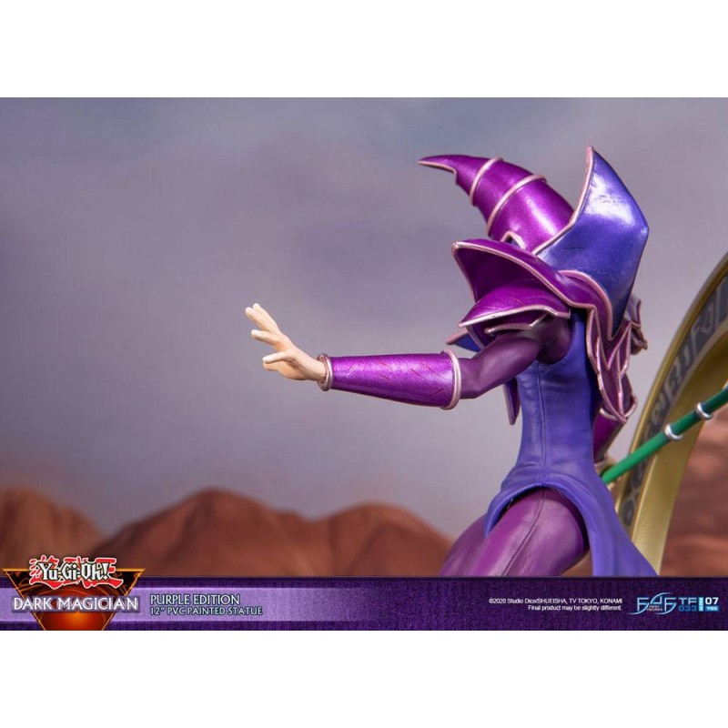 Yu-Gi-Oh! statuette PVC Dark Magician Purple Version 29 cm